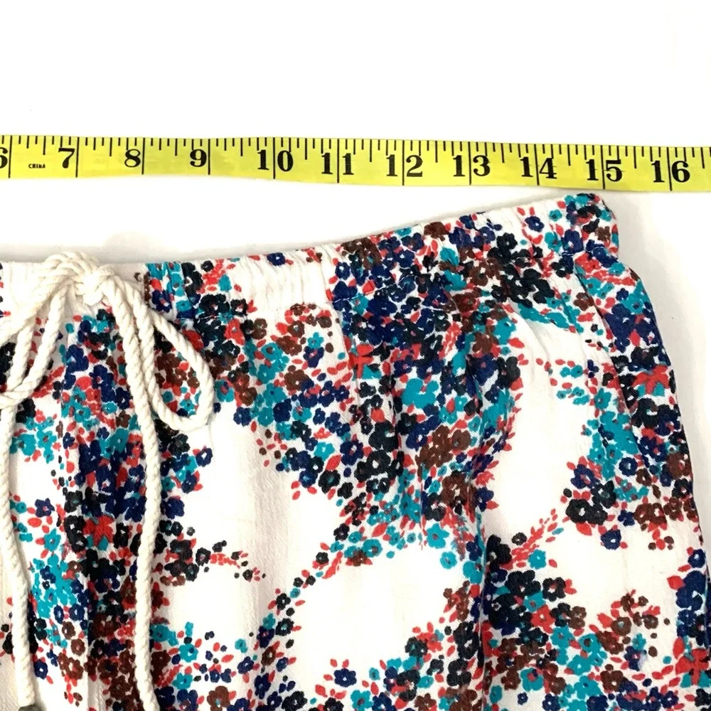 “Roxy” petite floral print drawstring waist maxi skirt- M - Picture 6 of 11